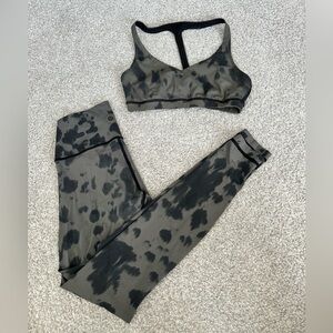 RARE Lululemon The Lab Wunder Under / Arise Bra Set‎ - Size 4